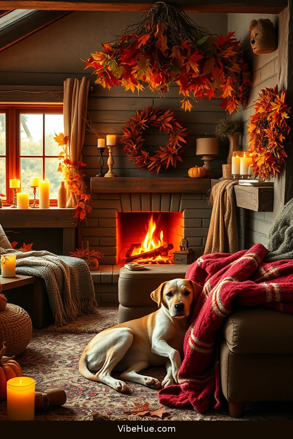 20 Cozy Ways to Style a Rustic Fall Living Room 18 Integrate Autumnal Decor Elements for 20 Cozy Ways to Style a Rustic Fall Living Room