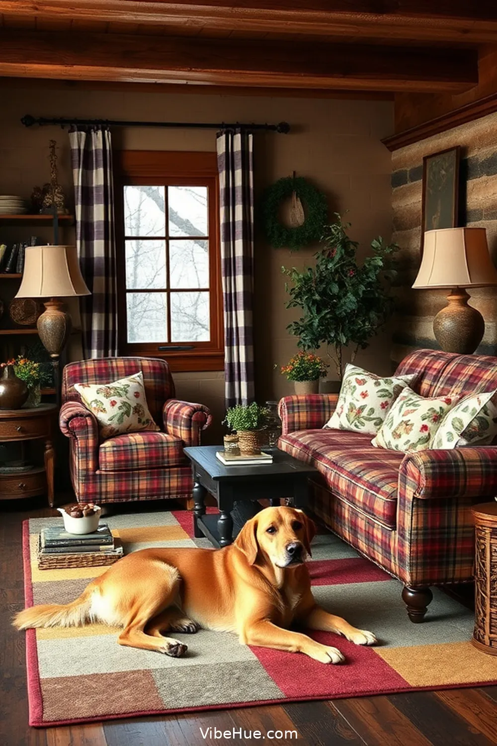 20 Cozy Ways to Style a Rustic Fall Living Room 21 Mix and Match Patterns for a Lived-In Feel for 20 Cozy Ways to Style a Rustic Fall Living Room