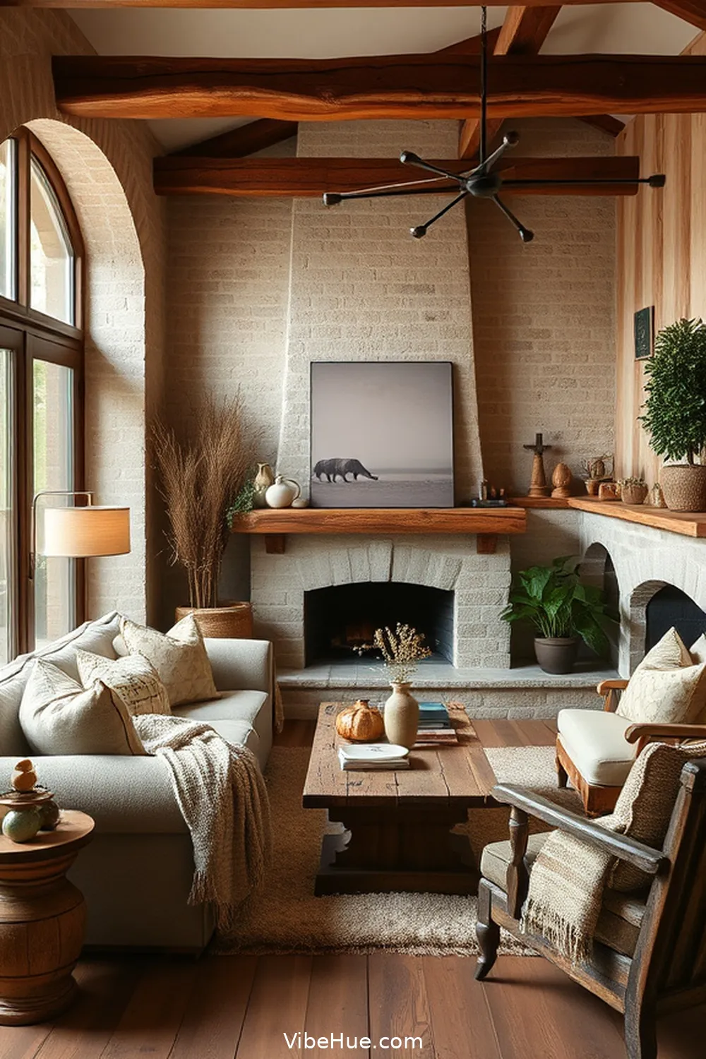 20 Essential Elements for Rustic Style in a Year-Round Living Room 3 Incorporate Earthy Color Palettes for 20 Essential Elements for Rustic Style in a Year-Round Living Room