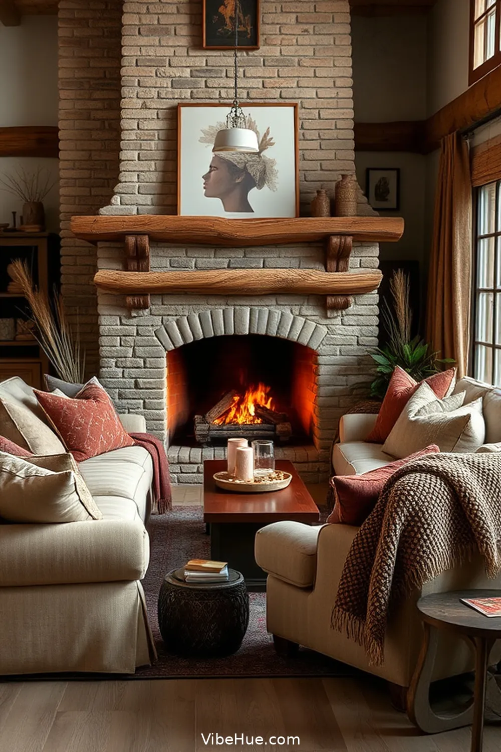 20 Essential Elements for Rustic Style in a Year-Round Living Room 15 Opt for Comfortable Seating for 20 Essential Elements for Rustic Style in a Year-Round Living Room