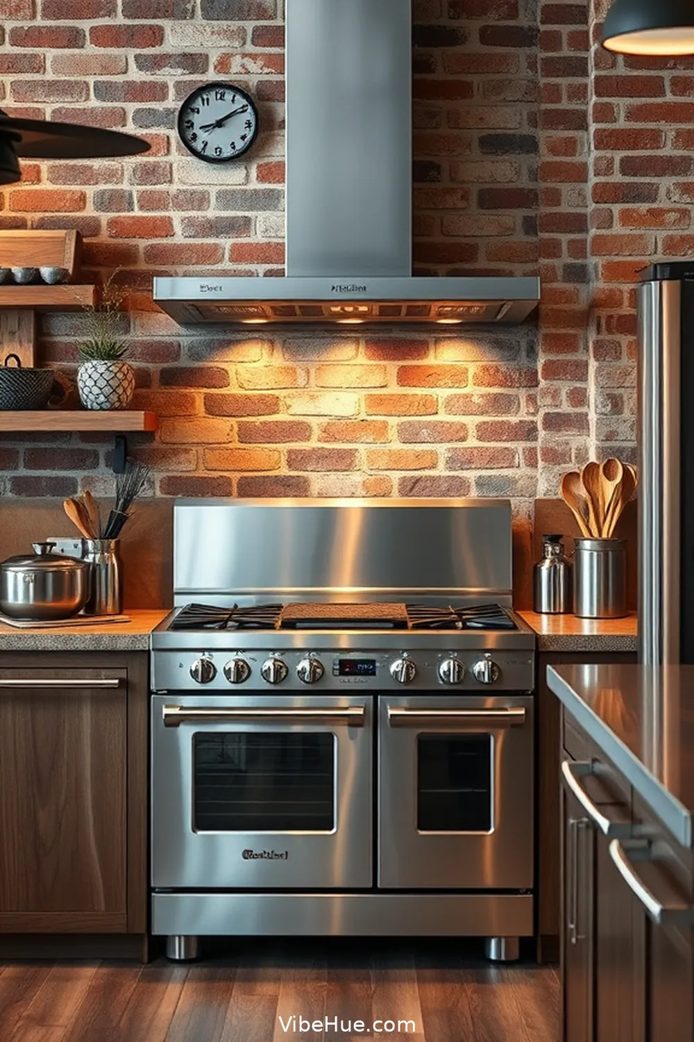 Stainless Steel Appliances for 20 Essential Elements for Winter Kitchen Industrial Style