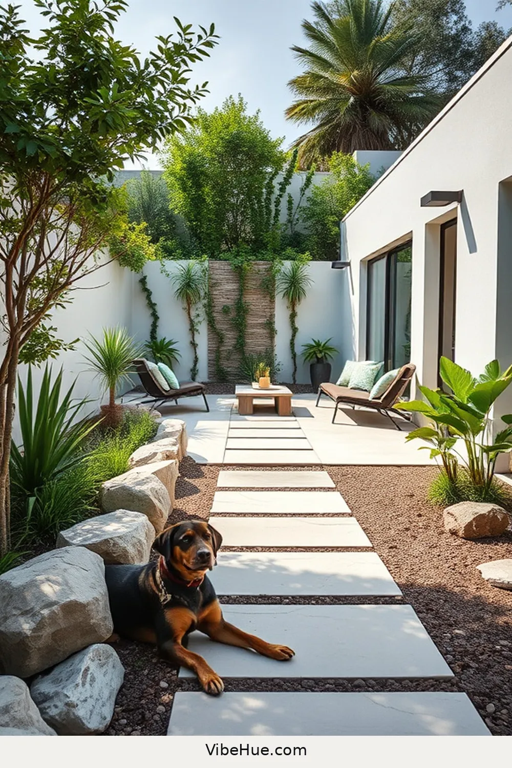 20 Essential Elements for Year-Round Minimalist Style Outdoor Patios 17 Clear Pathways for 20 Essential Elements for Year-Round Minimalist Style Outdoor Patios