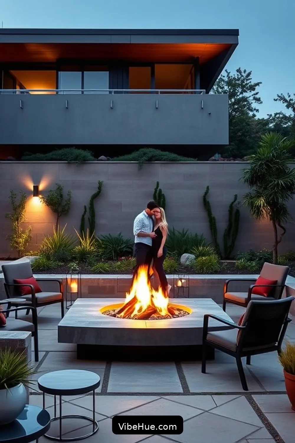 20 Essential Elements for Year-Round Minimalist Style Outdoor Patios 8 Minimalist Fire Pits for 20 Essential Elements for Year-Round Minimalist Style Outdoor Patios