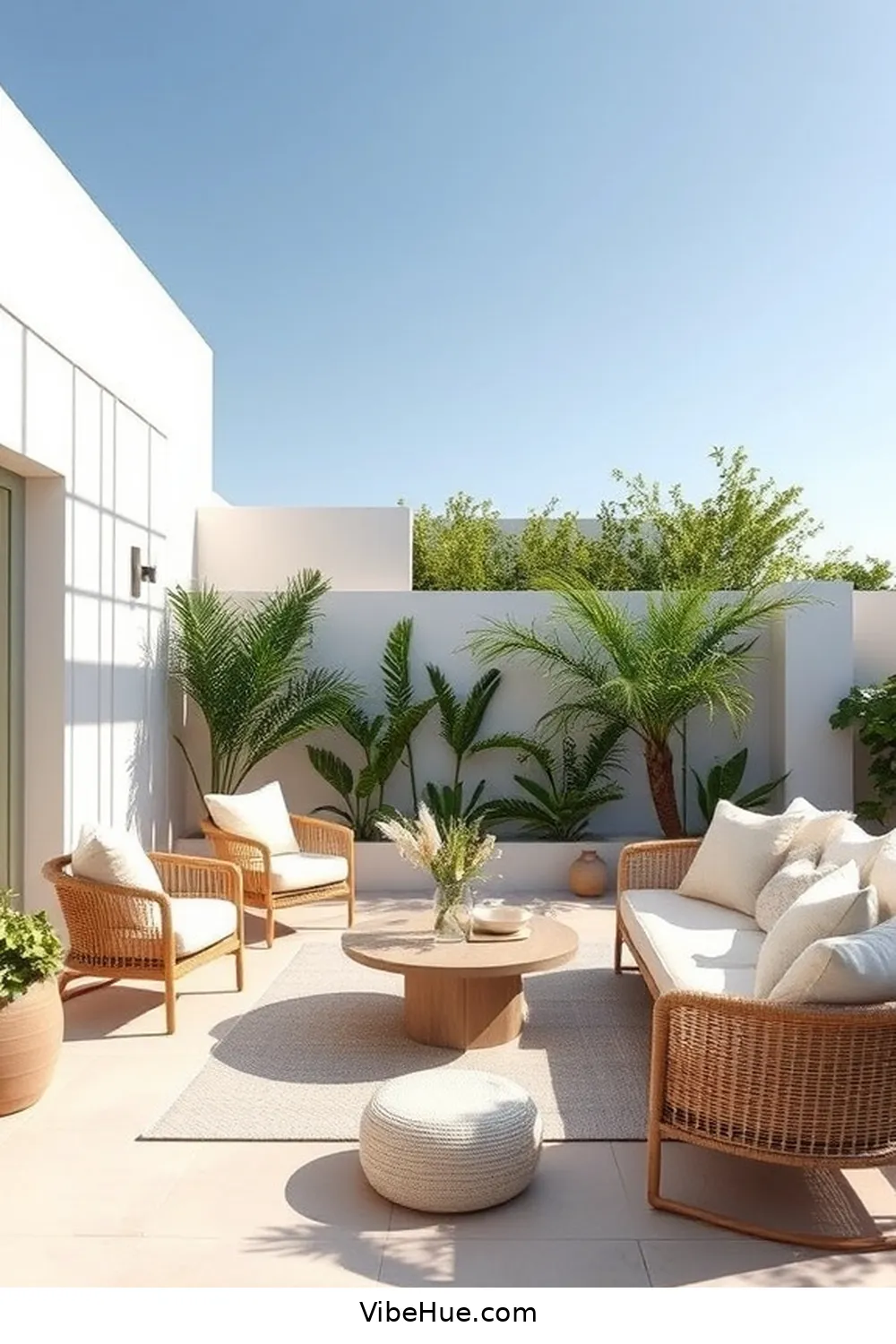20 Essential Elements for Year-Round Minimalist Style Outdoor Patios 3 Neutral Color Palette for 20 Essential Elements for Year-Round Minimalist Style Outdoor Patios