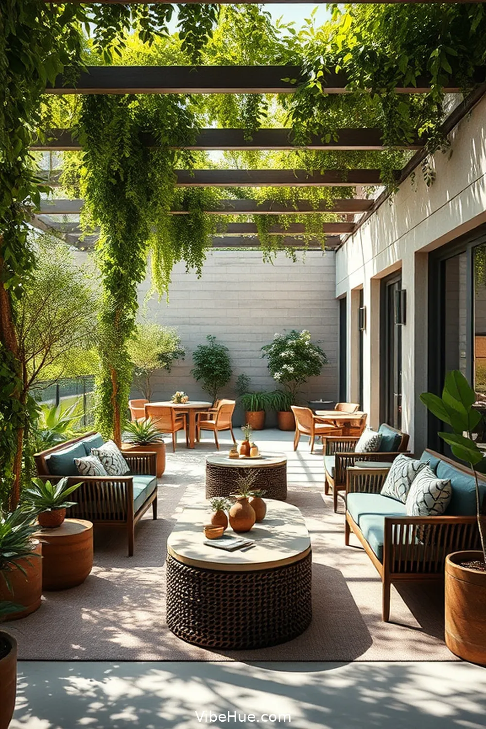 20 Essential Elements for Year-Round Minimalist Style Outdoor Patios 15 Open Space Layouts for 20 Essential Elements for Year-Round Minimalist Style Outdoor Patios