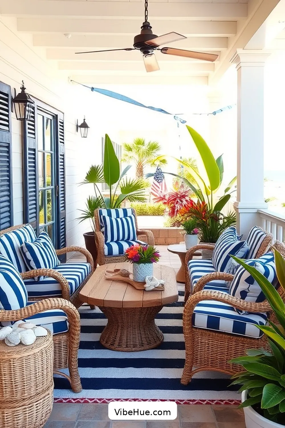 Nautical-Inspired Decor for 20 Essential Elements for a Coastal Style Spring Outdoor Patio