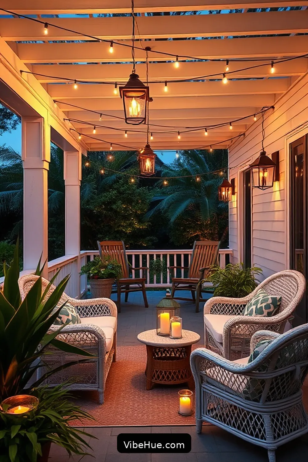 Outdoor Lighting Options for 20 Essential Elements for a Coastal Style Spring Outdoor Patio