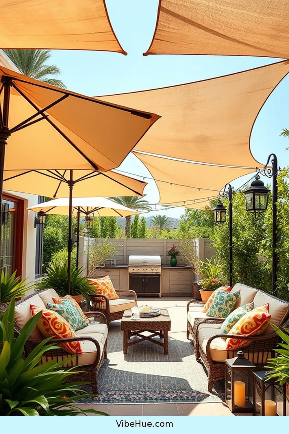 Shade Solutions for 20 Essential Elements for a Coastal Style Spring Outdoor Patio