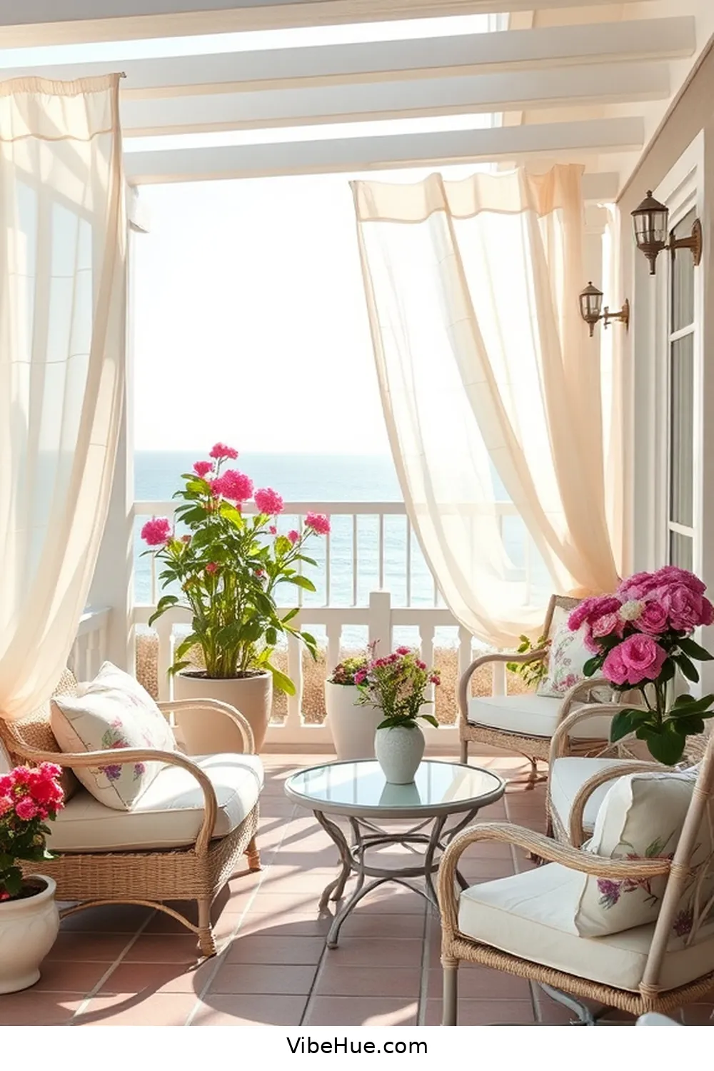 Soft Pastel Color Palette for 20 Essential Elements for a Coastal Style Spring Outdoor Patio