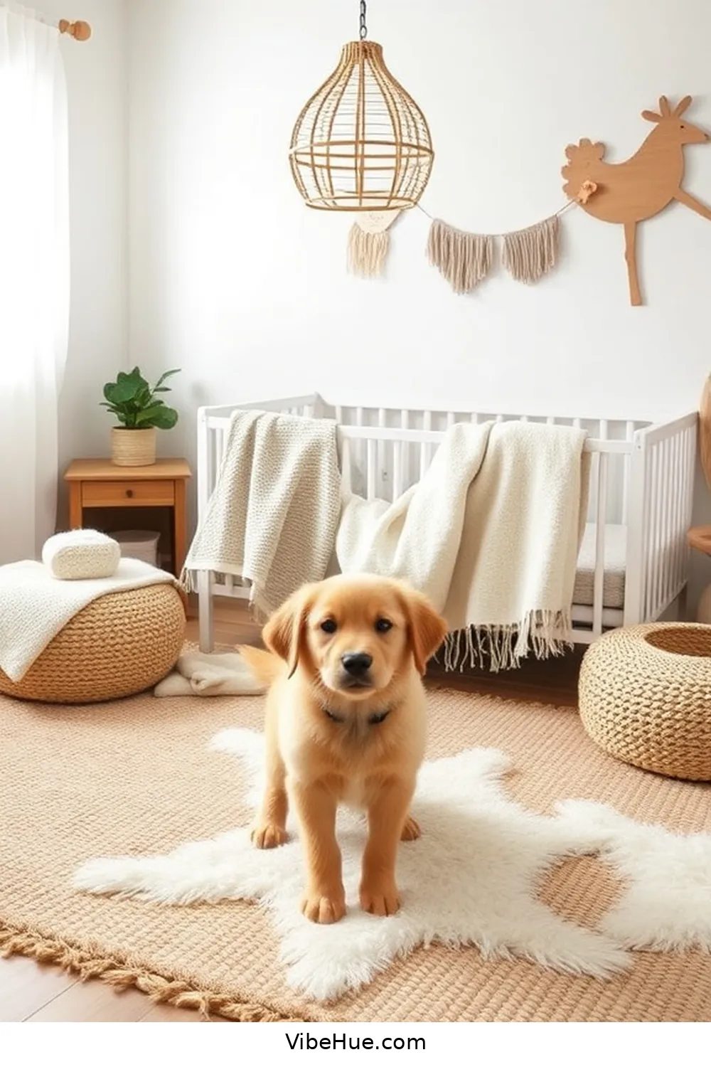 Add Layered Textures for 20 Essential Elements for a Scandinavian Style Spring Nursery
