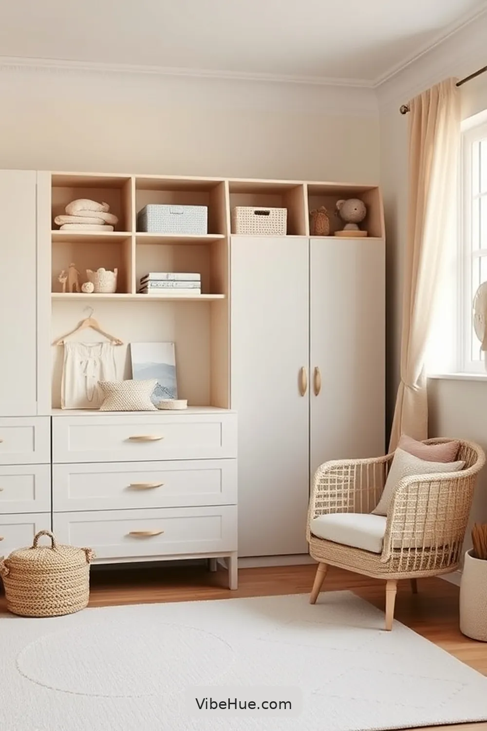 Incorporate Functional Furnishings for 20 Essential Elements for a Scandinavian Style Spring Nursery