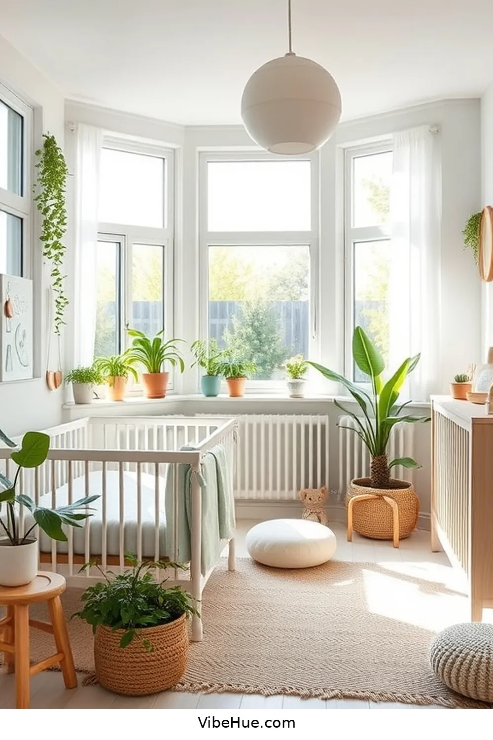 Utilize Natural Light for 20 Essential Elements for a Scandinavian Style Spring Nursery