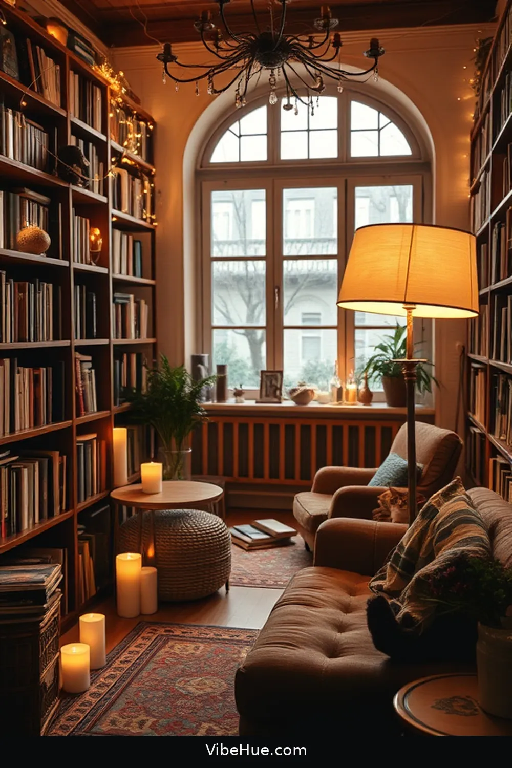 20 Essential Elements for a Year-Round Bohemian Style Library 4 Ambient Lighting for 20 Essential Elements for a Year-Round Bohemian Style Library