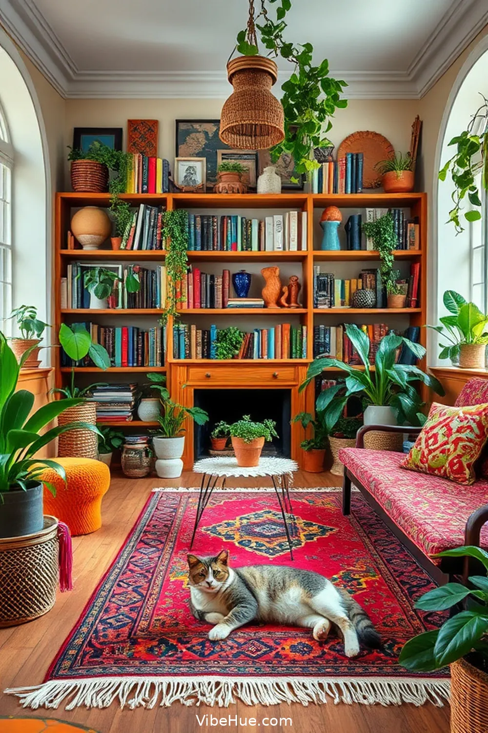 20 Essential Elements for a Year-Round Bohemian Style Library 12 Eclectic Decor Accents for 20 Essential Elements for a Year-Round Bohemian Style Library