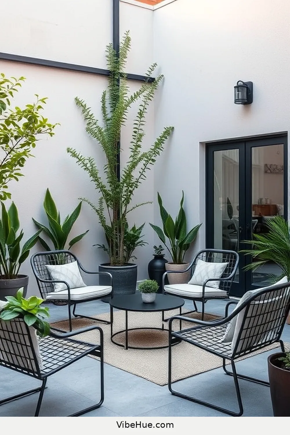 20 Essential Tips for an Industrial Style Spring Outdoor Patio 7 Opt for Minimalist Decor for 20 Essential Tips for an Industrial Style Spring Outdoor Patio