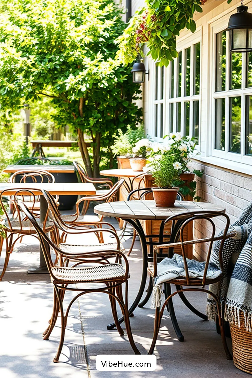 20 Essential Tips for an Industrial Style Spring Outdoor Patio 17 Use Layered Textures for 20 Essential Tips for an Industrial Style Spring Outdoor Patio