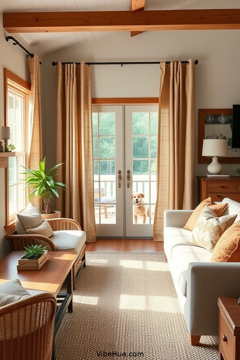 20 Key Elements for Year-Round Modern Farmhouse Living Room Style 18 Rustic Window Treatments for 20 Key Elements for Year-Round Modern Farmhouse Living Room Style