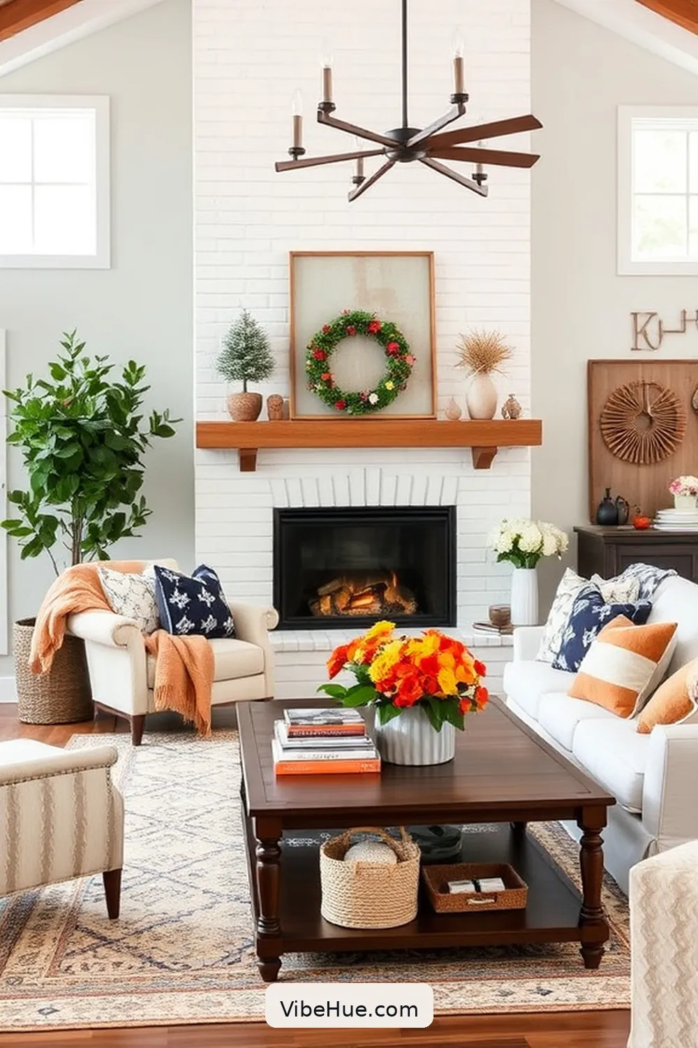 20 Key Elements for Year-Round Modern Farmhouse Living Room Style 19 Seasonal Decor Swaps for 20 Key Elements for Year-Round Modern Farmhouse Living Room Style