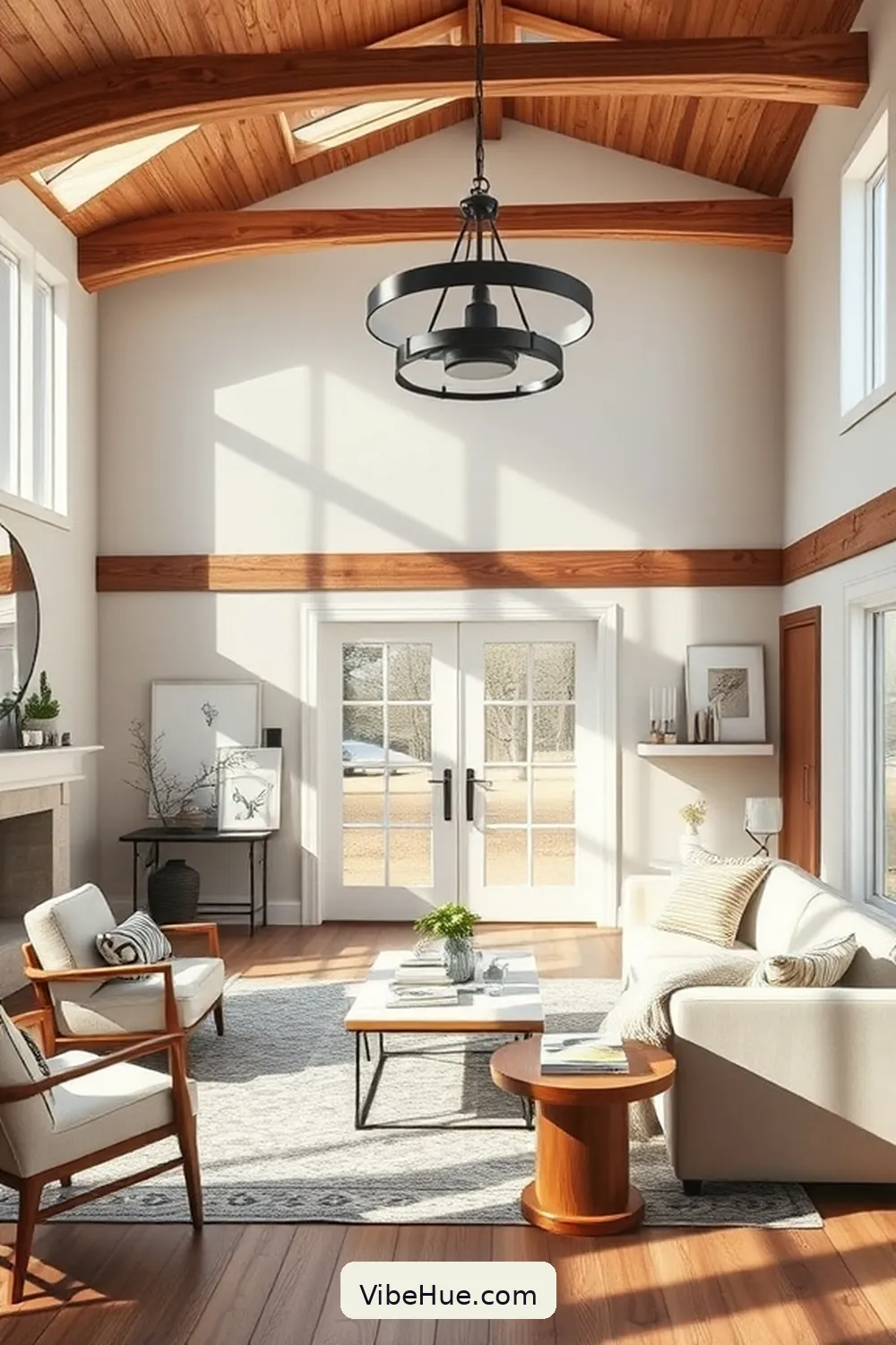 20 Key Elements for Year-Round Modern Farmhouse Living Room Style 8 Statement Lighting Fixtures for 20 Key Elements for Year-Round Modern Farmhouse Living Room Style
