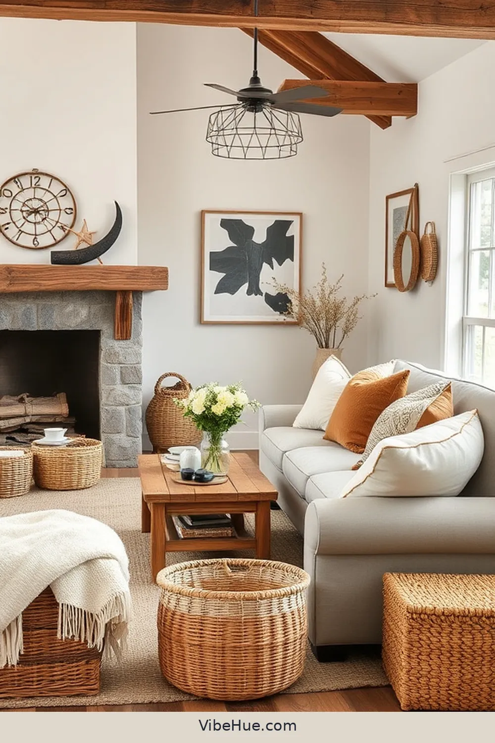 20 Key Elements for Year-Round Modern Farmhouse Living Room Style 6 Textural Layers for 20 Key Elements for Year-Round Modern Farmhouse Living Room Style