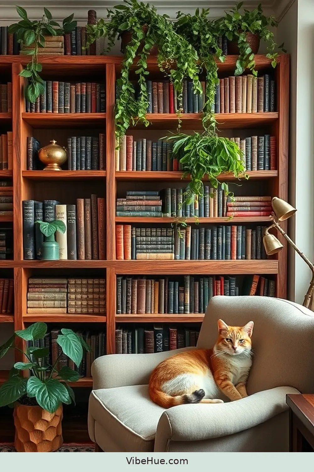 20 Rustic Decor Ideas for a Holiday Library Space 2 Incorporate Reclaimed Wood Shelving for 20 Rustic Decor Ideas for a Holiday Library Space