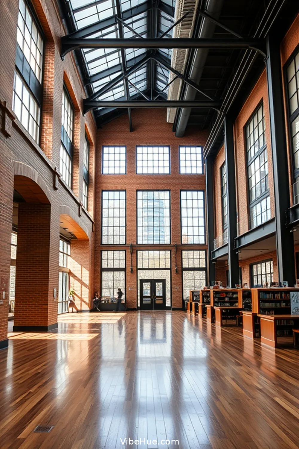 20 Stunning Year-Round Libraries in Industrial Style 10 The Cincinnati Public Library, Cincinnati for 20 Stunning Year-Round Libraries in Industrial Style