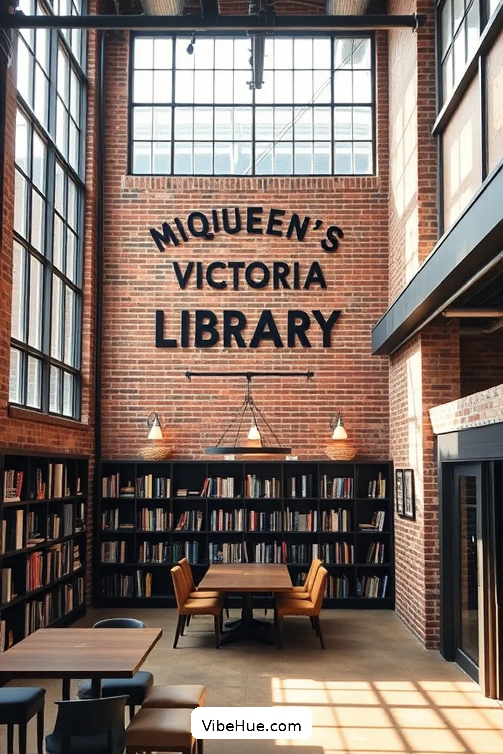 20 Stunning Year-Round Libraries in Industrial Style 16 The Queen Victoria Market Library, Melbourne for 20 Stunning Year-Round Libraries in Industrial Style