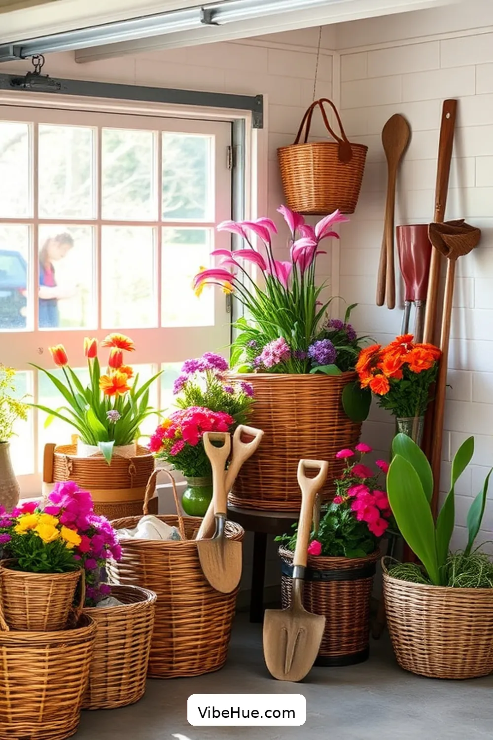 20 Tips for Designing a Traditional Style Spring Garage 10 Utilize Decorative Baskets for 20 Tips for Designing a Traditional Style Spring Garage