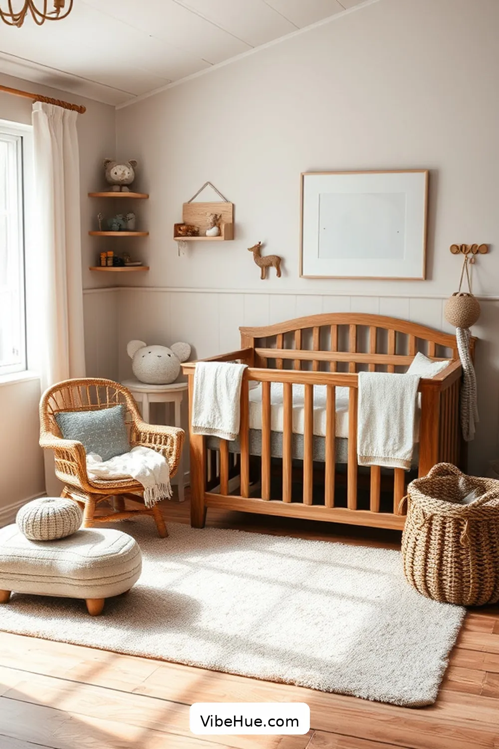 20 Tips for a Year-Round Modern Farmhouse Nursery Style 3 Choose Rustic Furniture for 20 Tips for a Year-Round Modern Farmhouse Nursery Style