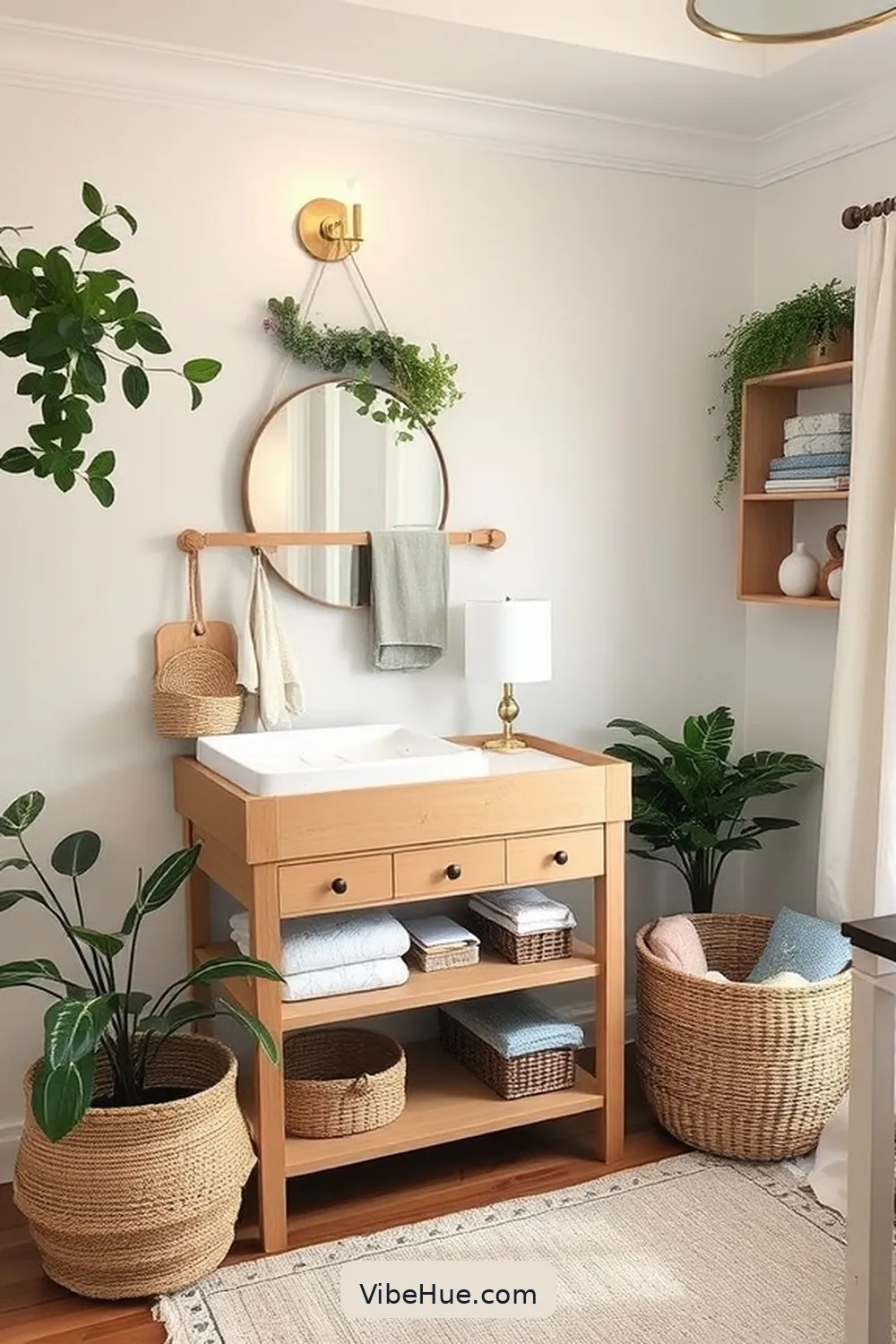 20 Tips for a Year-Round Modern Farmhouse Nursery Style 9 Create a Functional Changing Station for 20 Tips for a Year-Round Modern Farmhouse Nursery Style