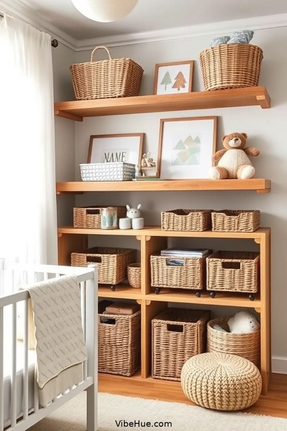 20 Tips for a Year-Round Modern Farmhouse Nursery Style 13 Implement Smart Storage Solutions for 20 Tips for a Year-Round Modern Farmhouse Nursery Style