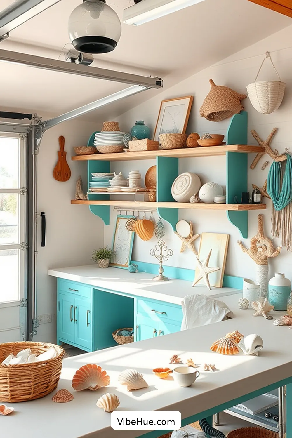 20 Ways to Create Coastal Style in Your Summer Garage 2 Choose a Coastal Color Palette for 20 Ways to Create Coastal Style in Your Summer Garage