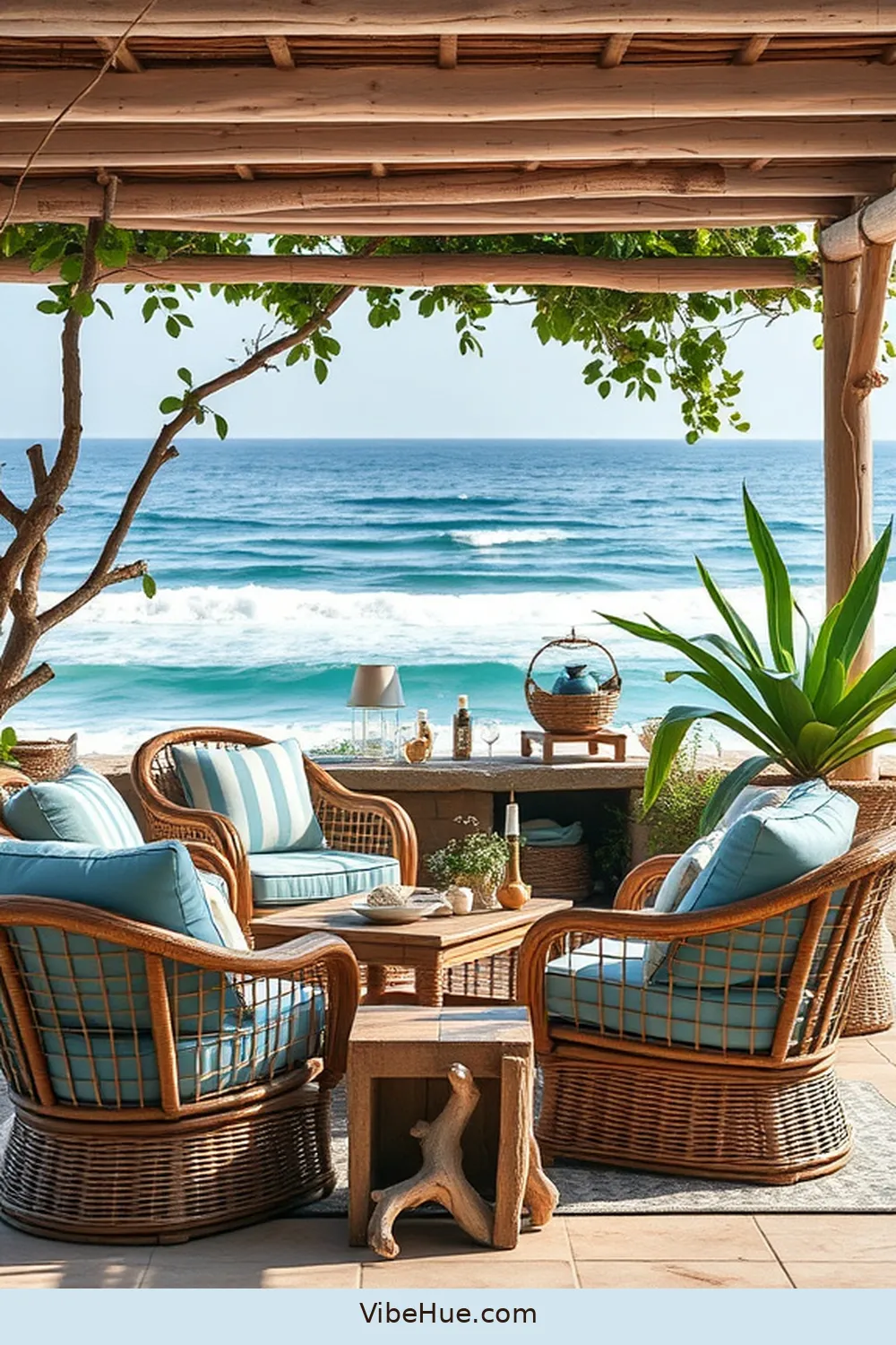 20 Ways to Create a Coastal Style Holiday Garage 18 Create a Relaxing Seating Area for 20 Ways to Create a Coastal Style Holiday Garage