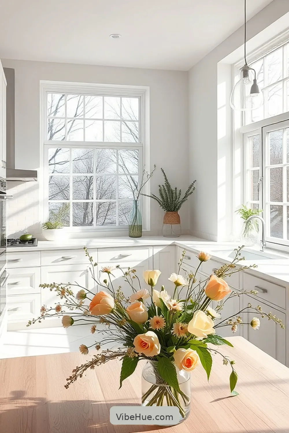 Maximize Natural Light for 20 Ways to Create a Minimalist Style Spring Kitchen