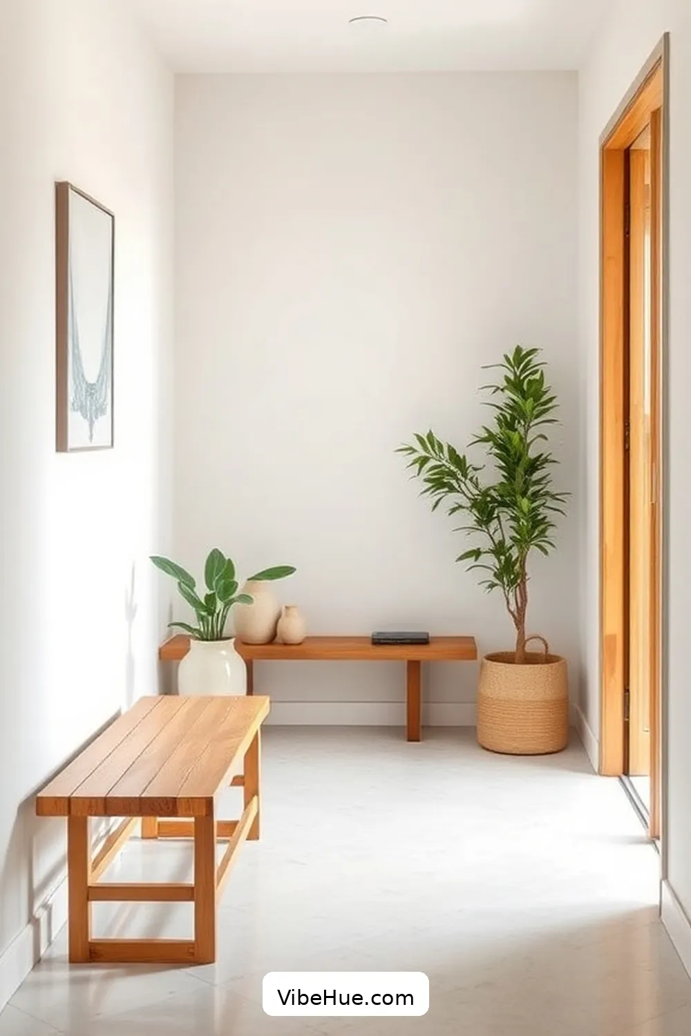 20 Ways to Create a Spring Hallway in Minimalist Style 21 Keep Personal Touches Simple and Few for 20 Ways to Create a Spring Hallway in Minimalist Style