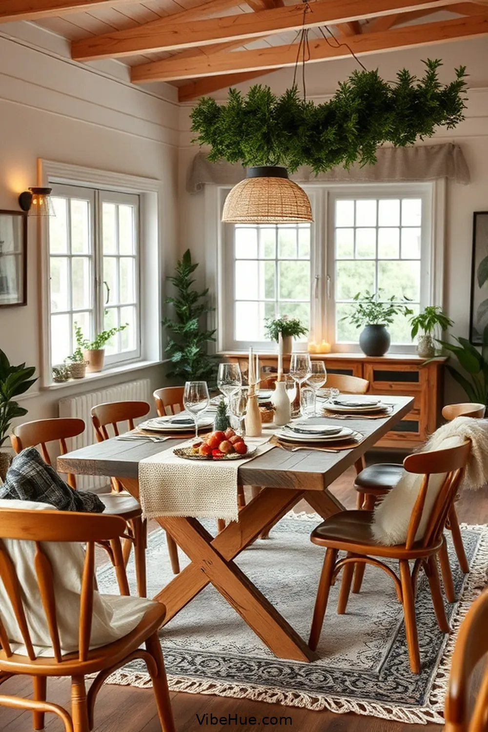 Create an Inviting Dining Area for 21 Essential Elements for a Scandinavian Style Holiday Kitchen