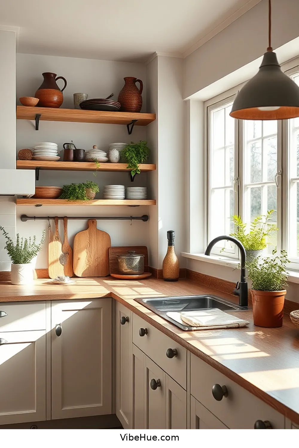 Integrate Open Shelving for 21 Essential Elements for a Scandinavian Style Holiday Kitchen