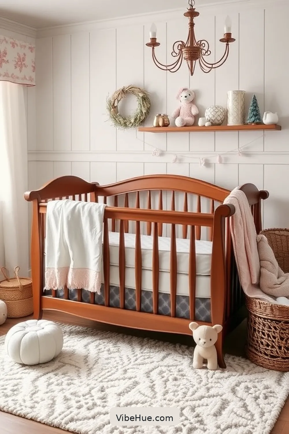 21 Essential Elements for a Winter Nursery in Traditional Style 2 Classic Crib Designs for 21 Essential Elements for a Winter Nursery in Traditional Style
