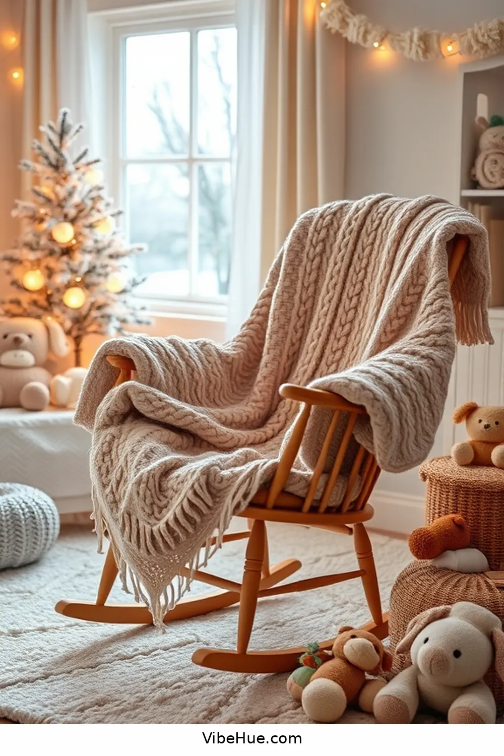 21 Essential Elements for a Winter Nursery in Traditional Style 3 Cozy Rocking Chair for 21 Essential Elements for a Winter Nursery in Traditional Style
