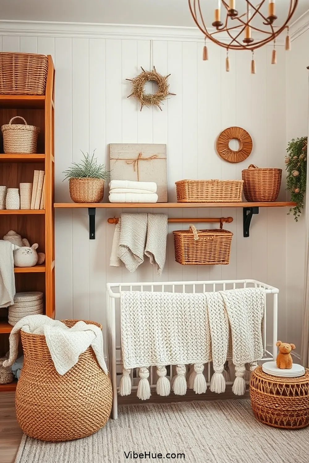 21 Essential Elements for a Winter Nursery in Traditional Style 15 Practical Storage Solutions for 21 Essential Elements for a Winter Nursery in Traditional Style