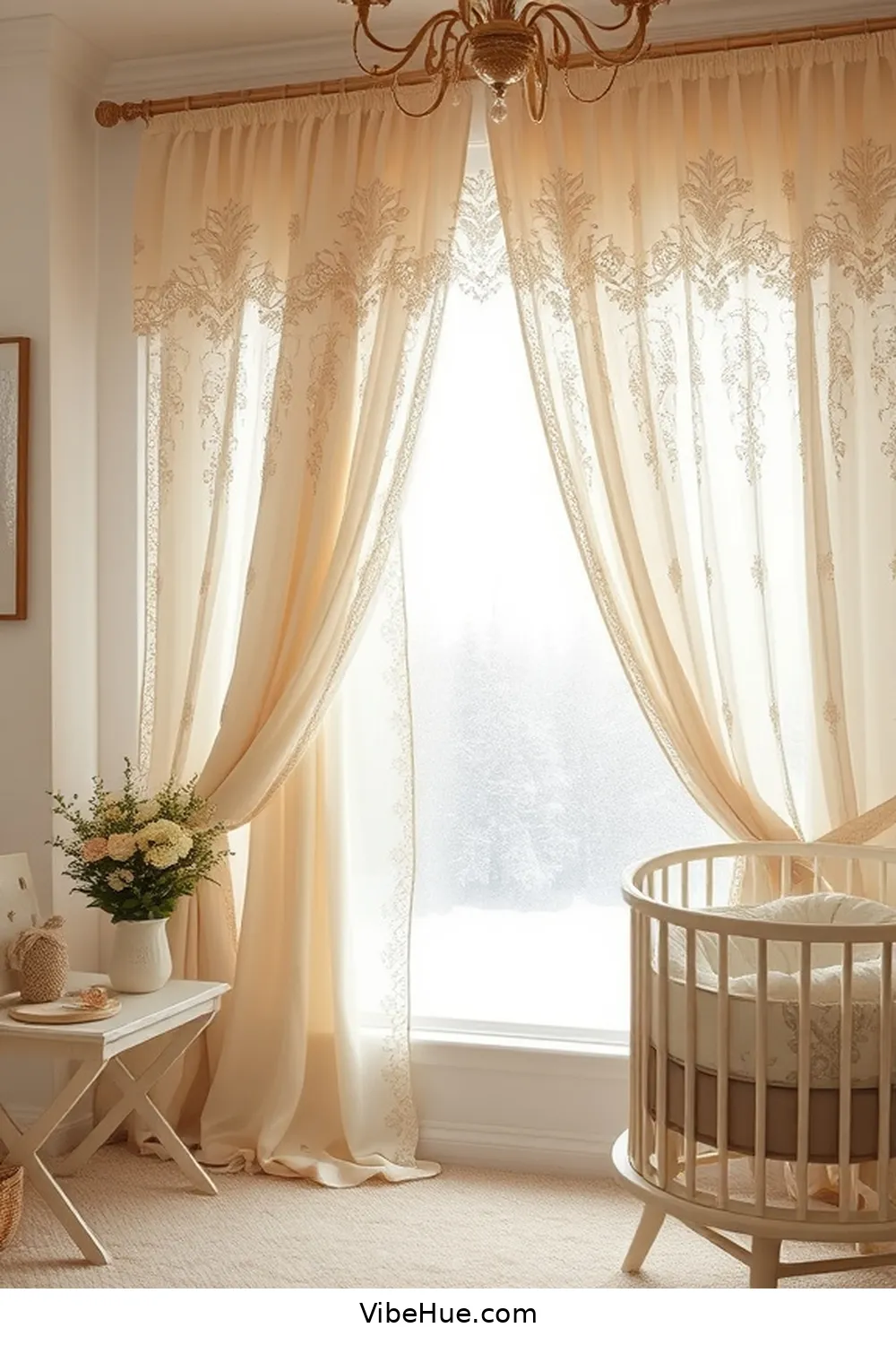 21 Essential Elements for a Winter Nursery in Traditional Style 10 Traditional Window Treatments for 21 Essential Elements for a Winter Nursery in Traditional Style
