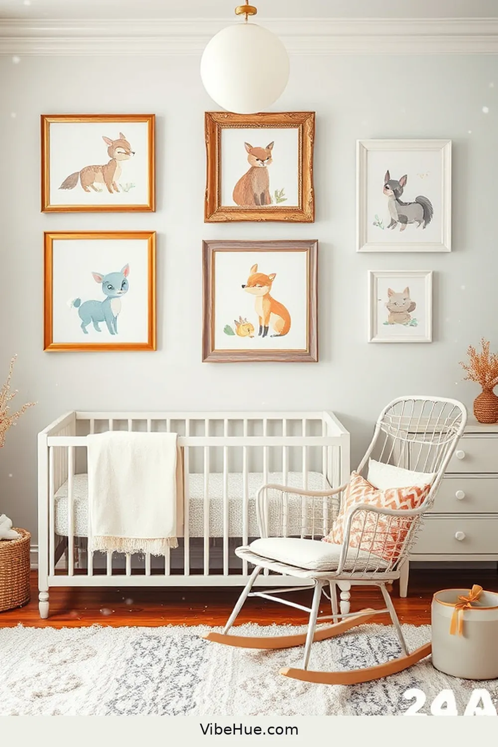 21 Essential Elements for a Winter Nursery in Traditional Style 9 Whimsical Wall Art for 21 Essential Elements for a Winter Nursery in Traditional Style