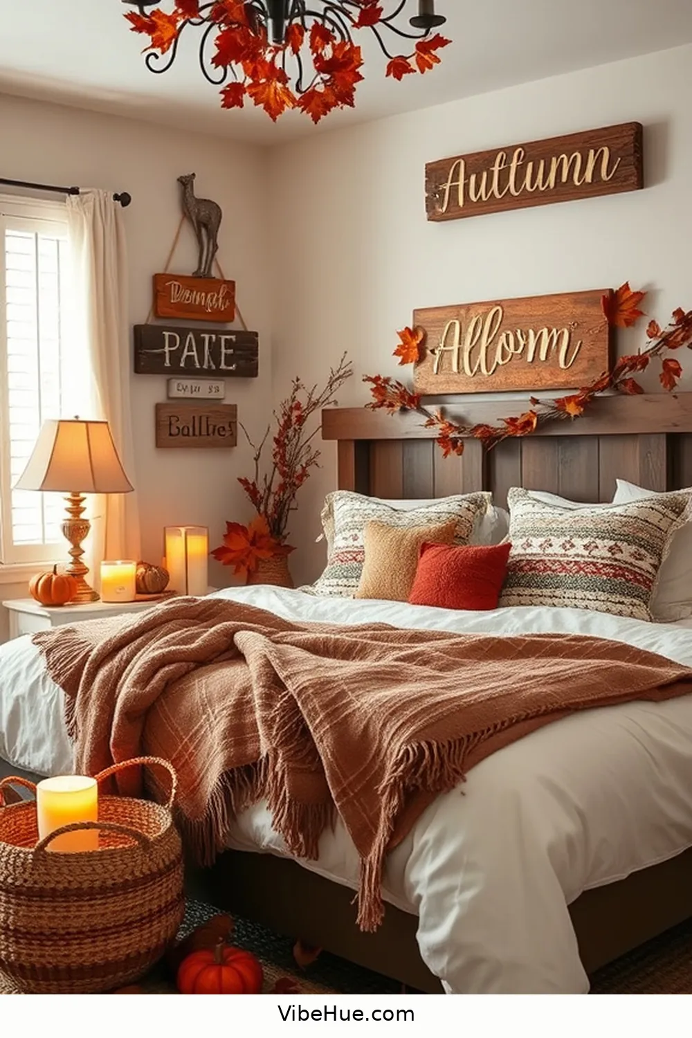 21 Key Elements for Rustic Fall Bedroom Style 18 Handcrafted Signs and Quotes for 21 Key Elements for Rustic Fall Bedroom Style