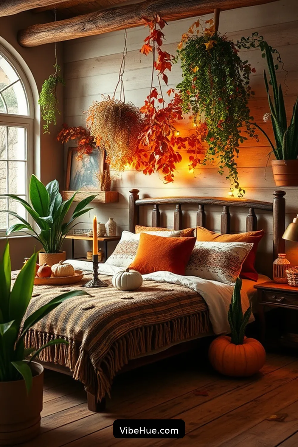 21 Key Elements for Rustic Fall Bedroom Style 12 Indoor Plants and Greenery for 21 Key Elements for Rustic Fall Bedroom Style