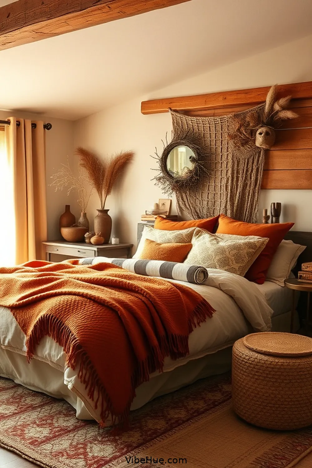21 Key Elements for Rustic Fall Bedroom Style 2 Warm Earthy Color Palette for 21 Key Elements for Rustic Fall Bedroom Style