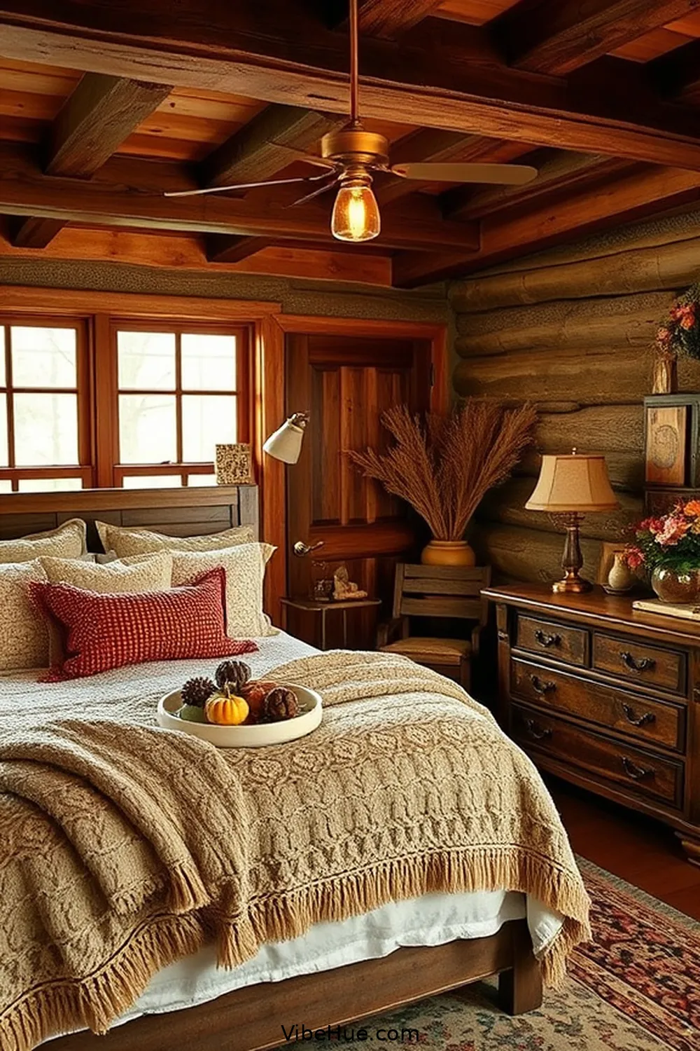 21 Key Elements for Rustic Fall Bedroom Style 19 Warm Metal Fixtures for 21 Key Elements for Rustic Fall Bedroom Style