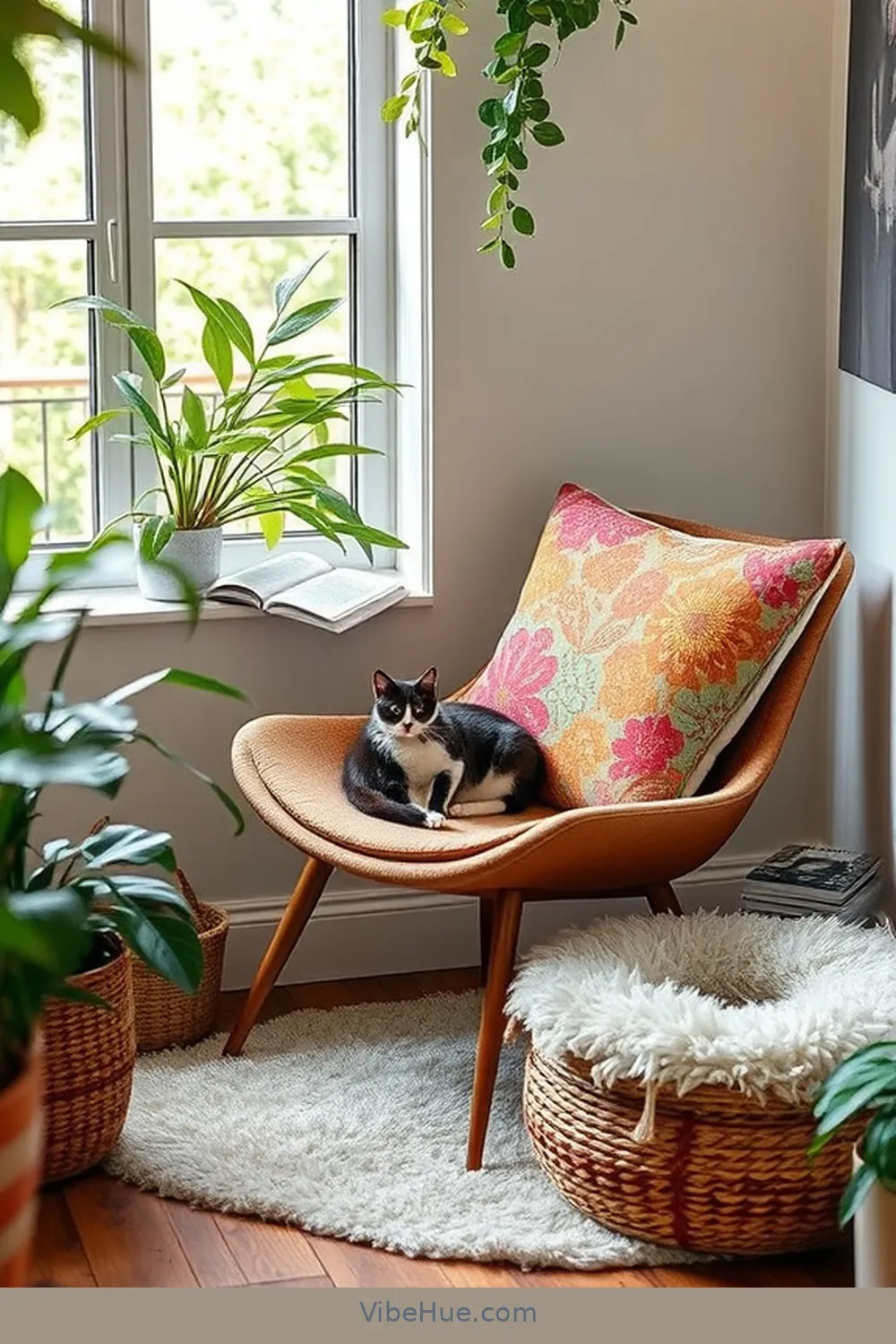 21 Tips for Holiday Nursery Design in Mid-Century Modern Style 12 11. Create a Cozy Reading Nook for 21 Tips for Holiday Nursery Design in Mid-Century Modern Style