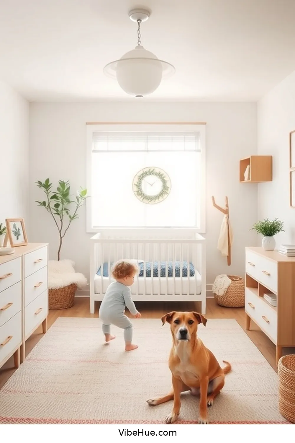 21 Tips for Holiday Nursery Design in Mid-Century Modern Style 21 20. Keep It Clutter-Free for 21 Tips for Holiday Nursery Design in Mid-Century Modern Style