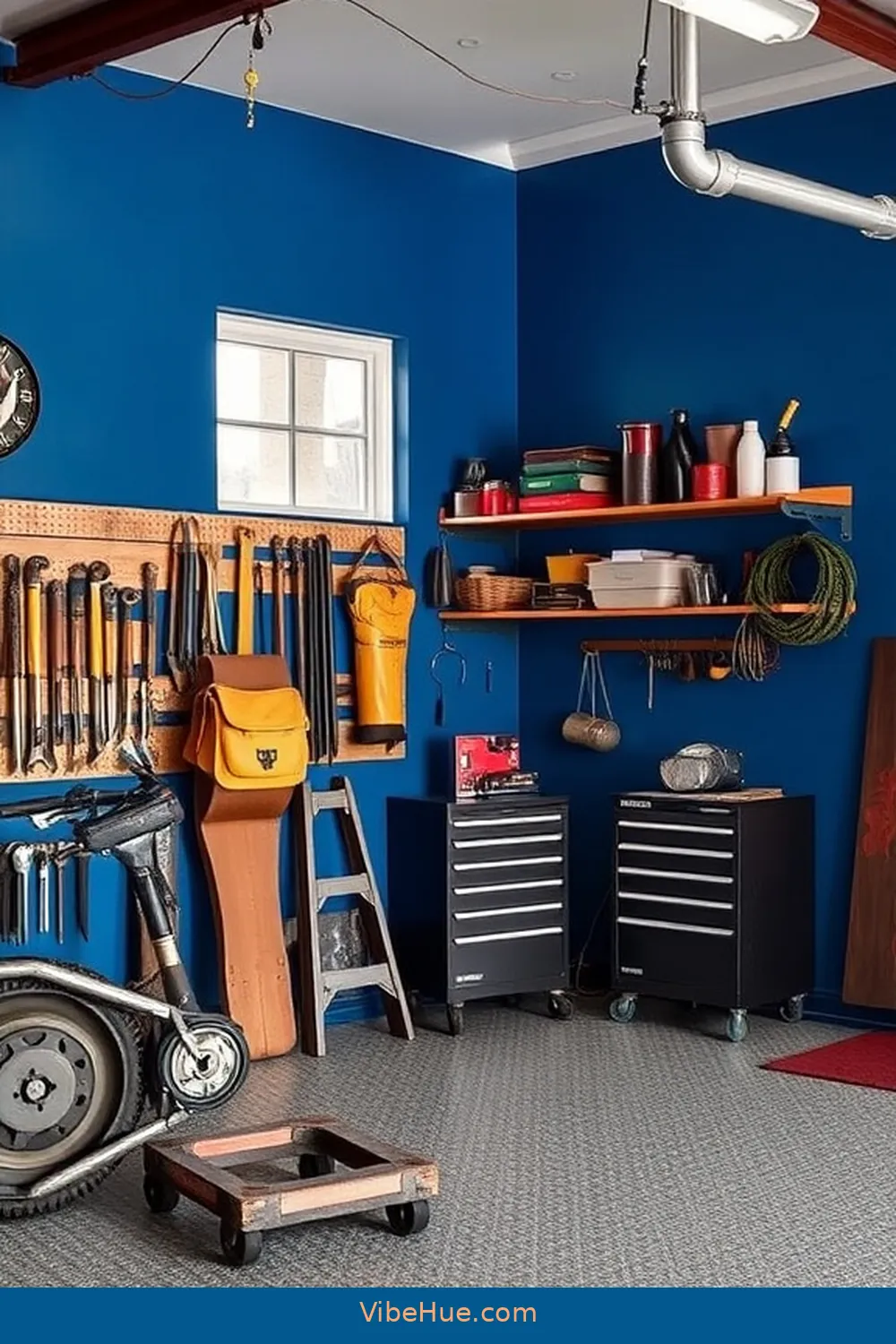 21 Tips for a Holiday Garage With Industrial Style 5 Choose a Bold Color Palette for 21 Tips for a Holiday Garage With Industrial Style