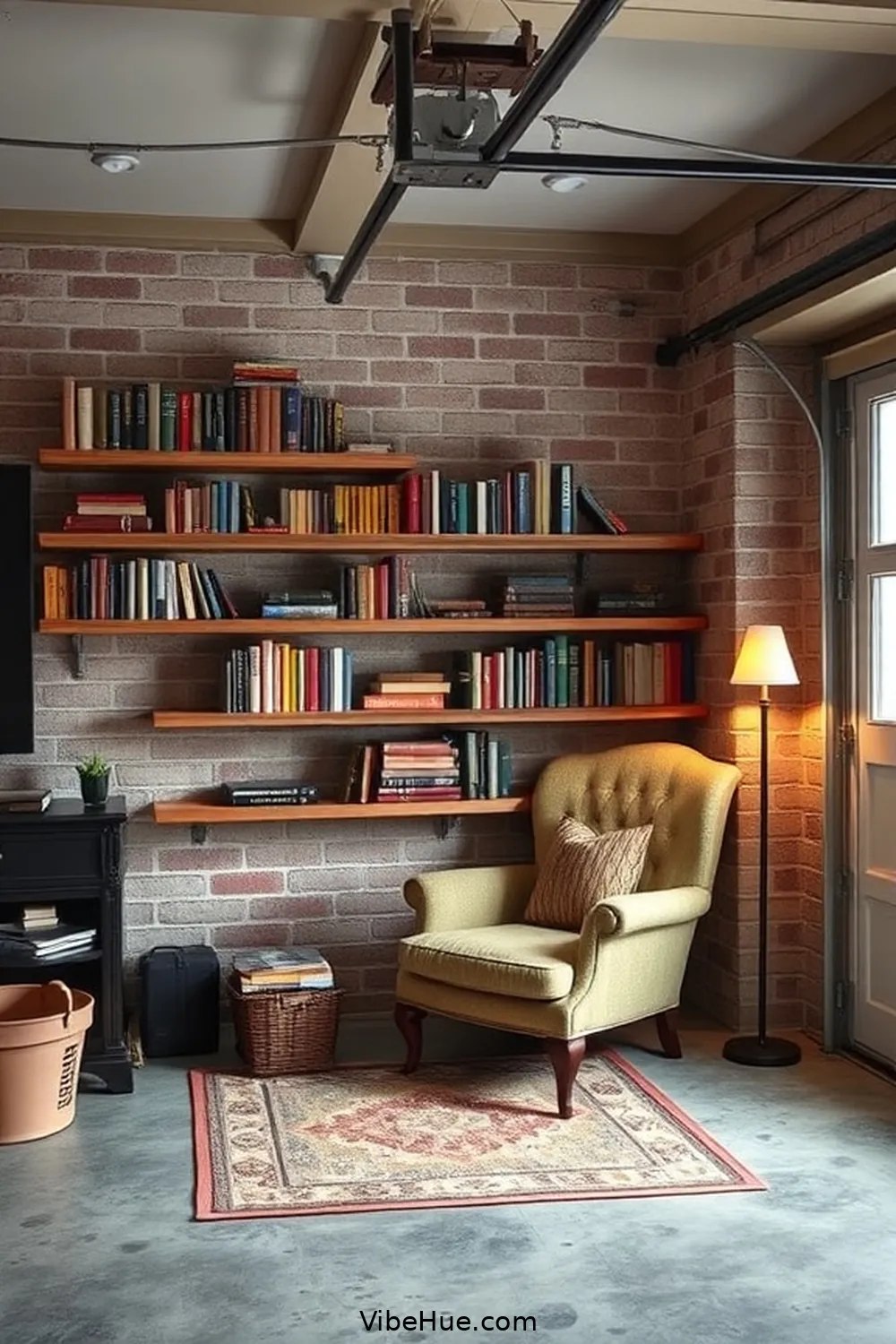 21 Tips for a Holiday Garage With Industrial Style 17 Create a Cozy Reading Nook for 21 Tips for a Holiday Garage With Industrial Style